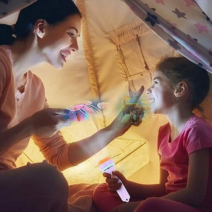 (🎅SALE-49% OFF)  Slide Projector Torch Projection Light