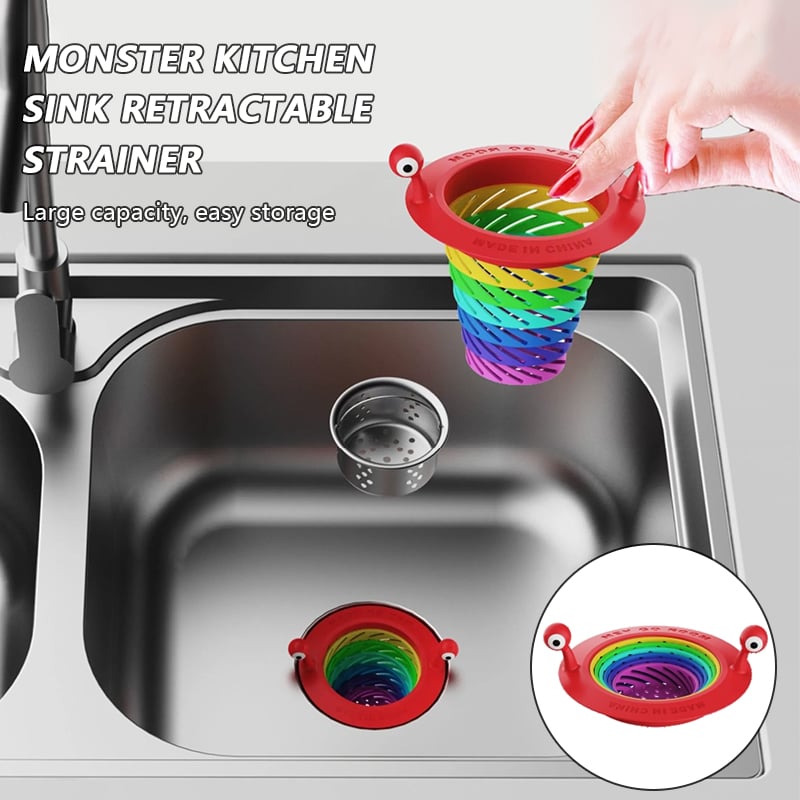 🔥Monster Kitchen Sink Strainer (make life more joy)