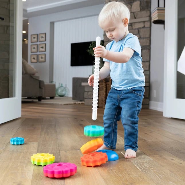 Toy Rainbow Stacking Circle - Today 48%Off👍